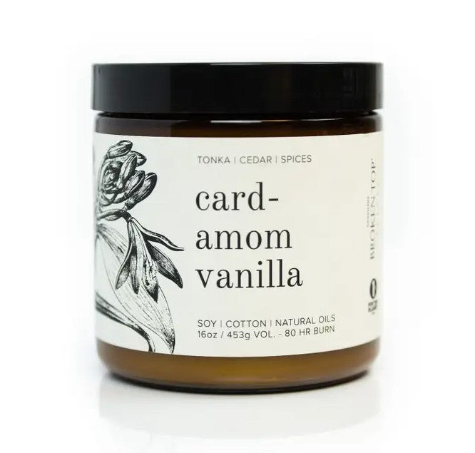 Cardamon Vanilla Soy Candle