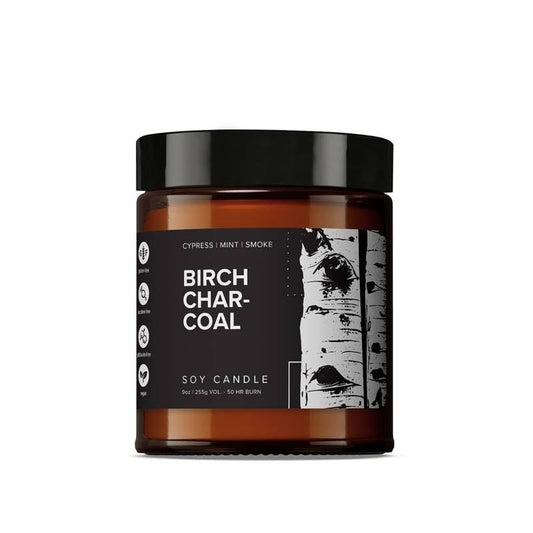 Soy Candle - Birch Charcoal