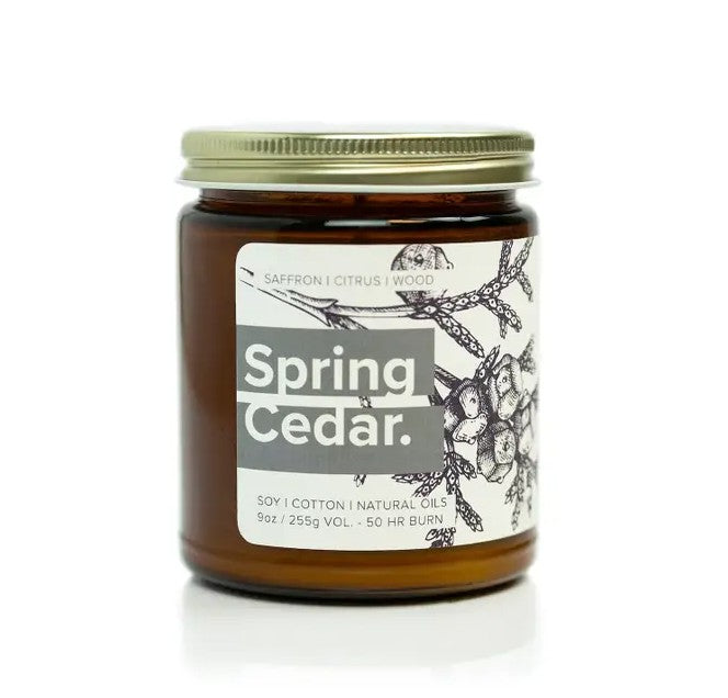 Spring Botanical Soy Candle