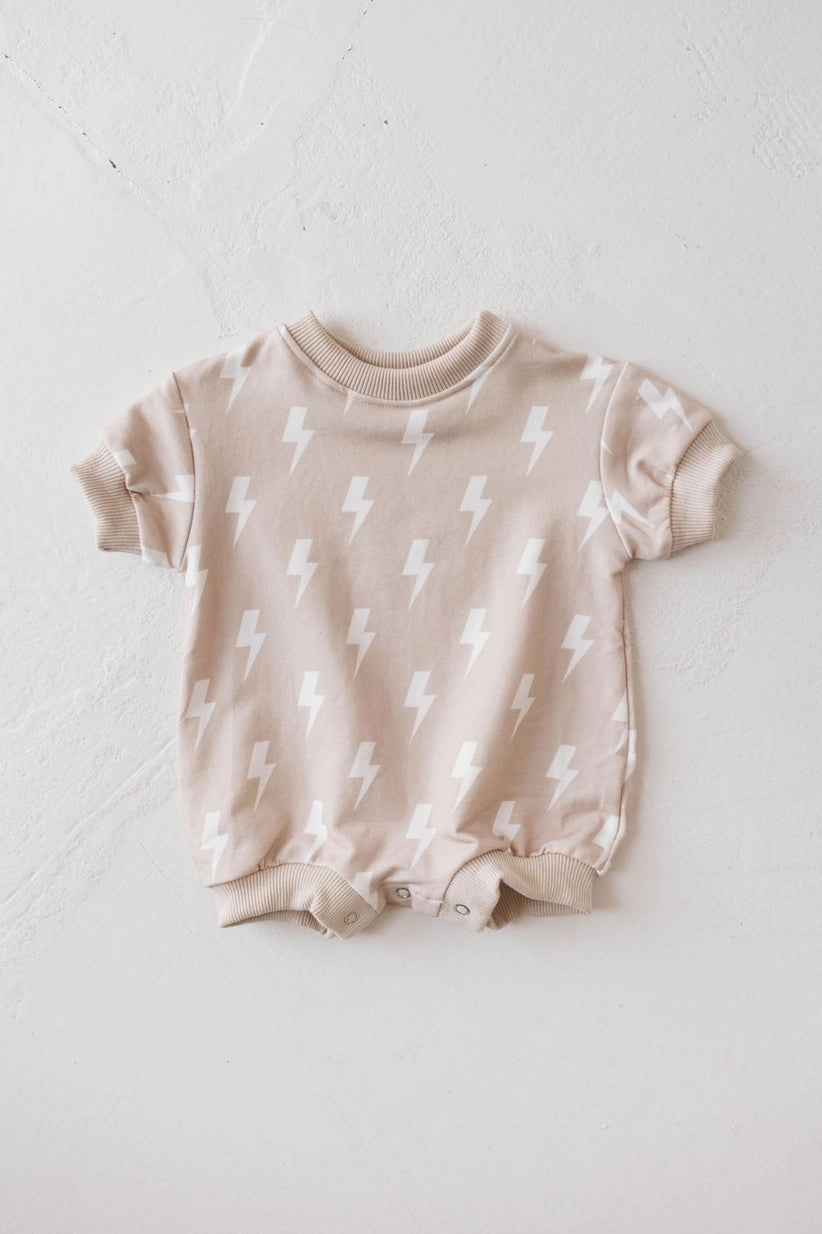 Forever French Baby Romper | Lightning