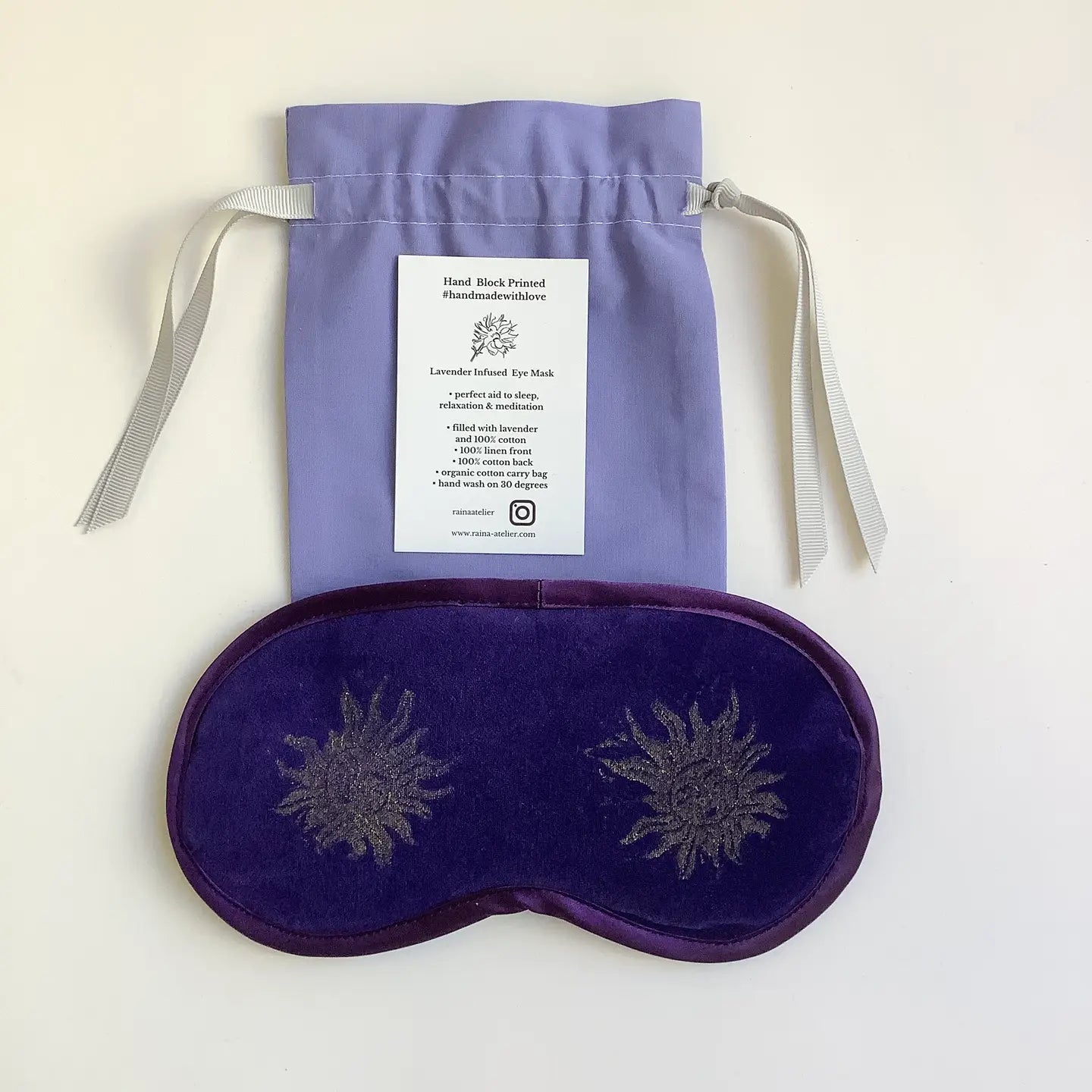 Raina Atelier Eye Masks