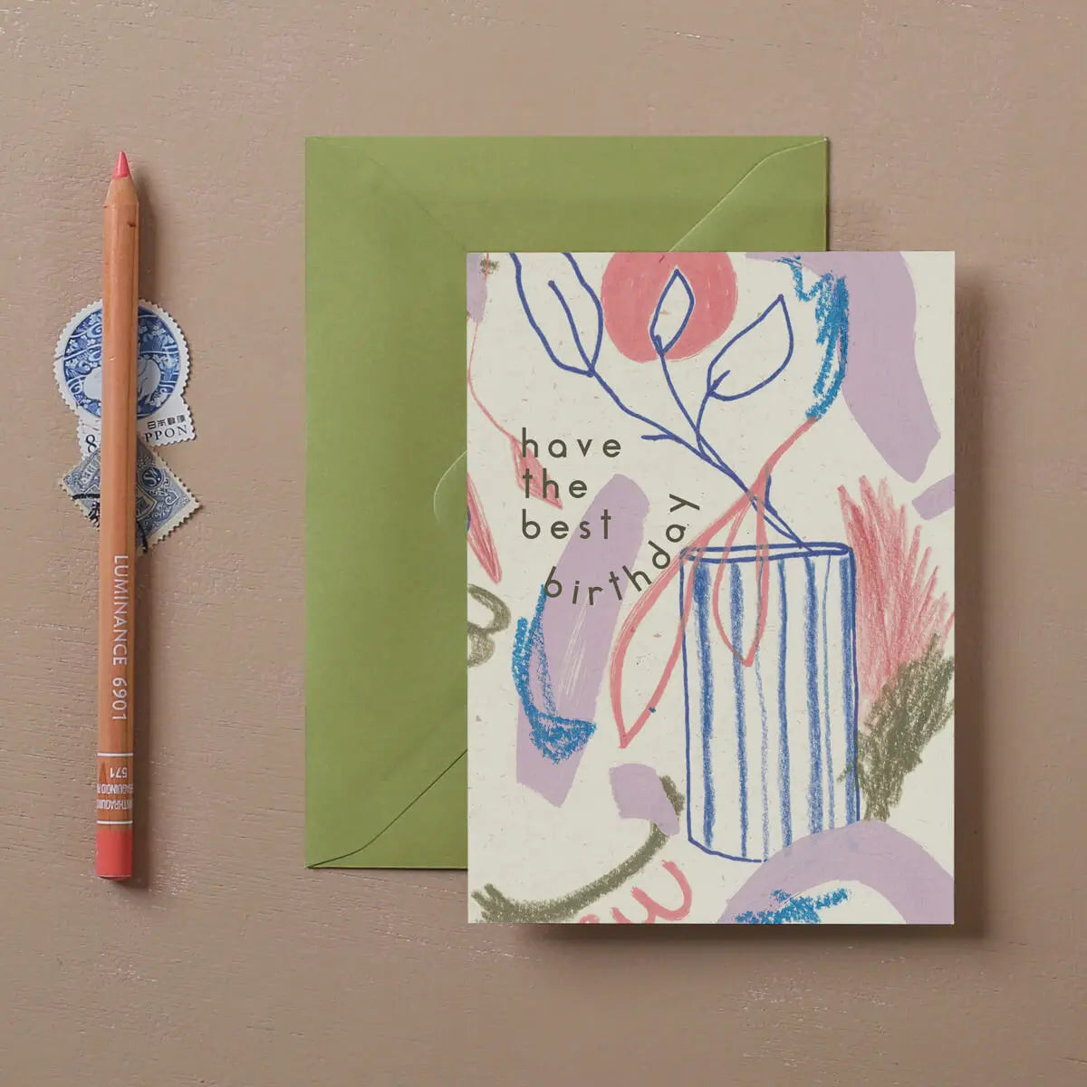 Vase Best Birthday Card | Birthday Cards | Female Birthday