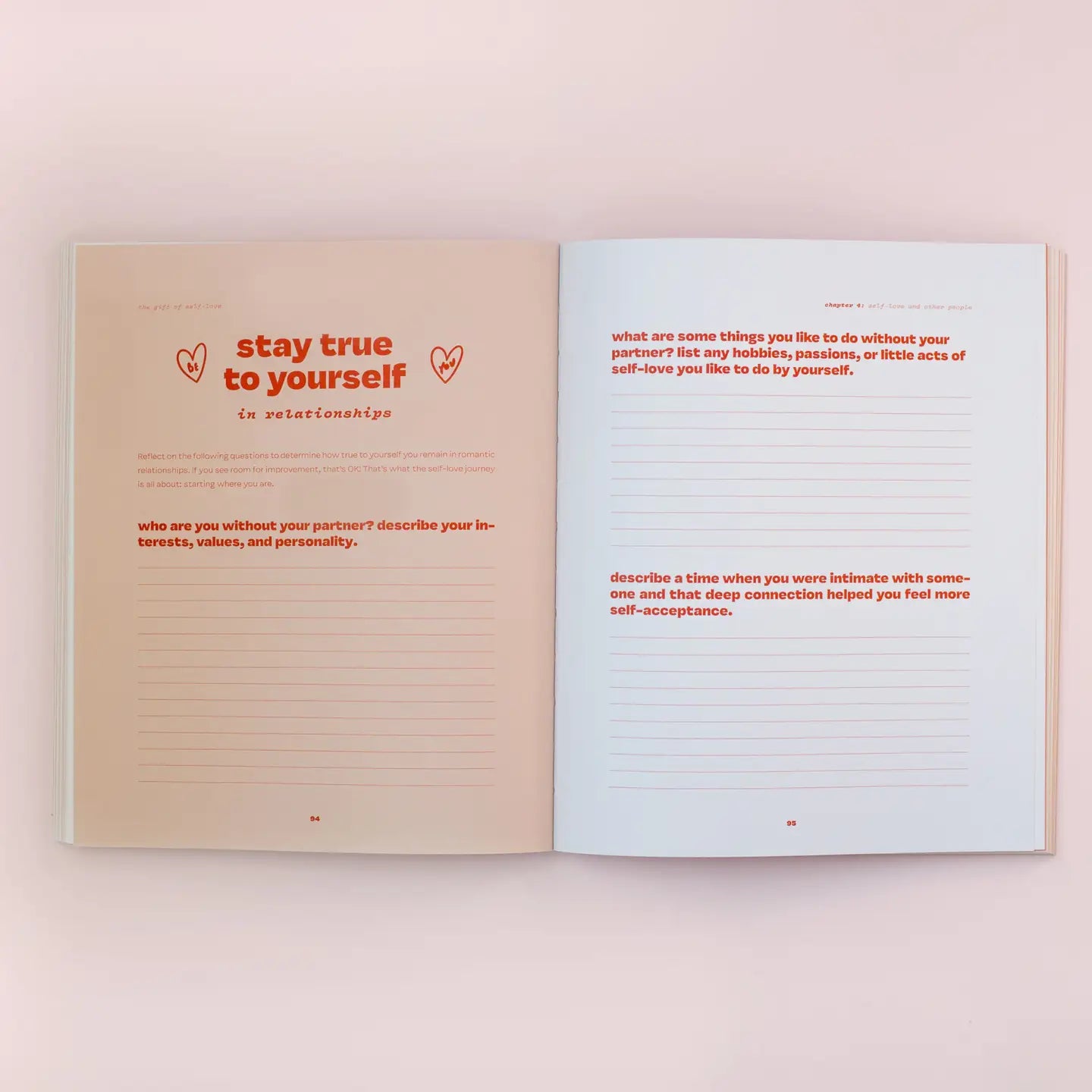 The Gift of Self-Love: A Self Care Journal