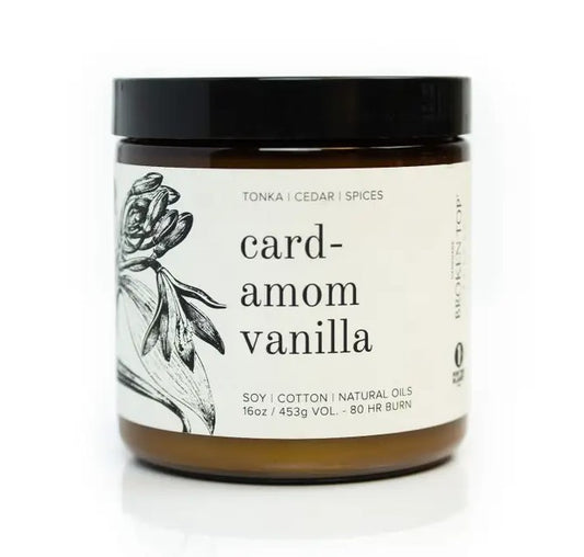 Cardamon Vanilla Soy Candle
