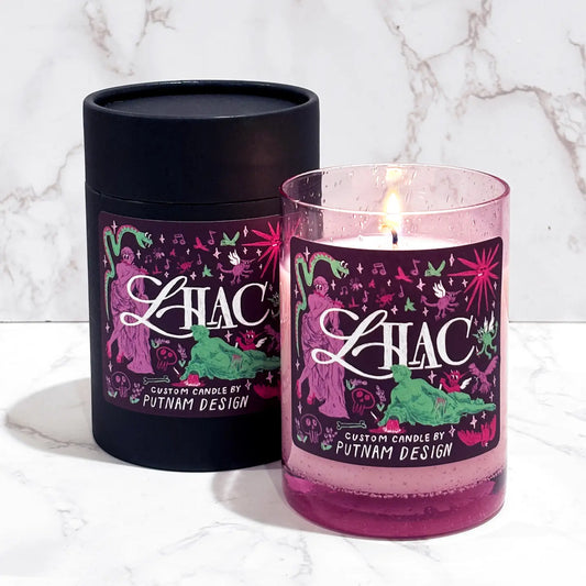 Lilac Scented Candle